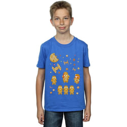Star Wars - T-shirt GINGERBREAD EMPIRE - Garçon (Bleu roi)