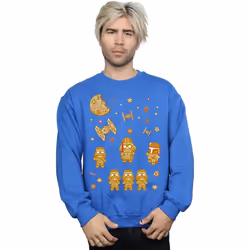 Star Wars - Sweat GINGERBREAD EMPIRE - Homme (Bleu roi)