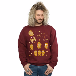 Star Wars - Sweat GINGERBREAD EMPIRE - Homme (Bordeaux)