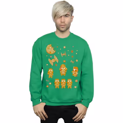Star Wars - Sweat GINGERBREAD EMPIRE - Homme (Vert vif)