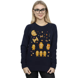 Star Wars - Sweat GINGERBREAD EMPIRE - Femme (Bleu marine)