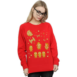 Star Wars - Sweat GINGERBREAD EMPIRE - Femme (Rouge)