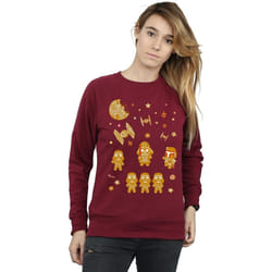 Star Wars - Sweat GINGERBREAD EMPIRE - Femme (Bordeaux)
