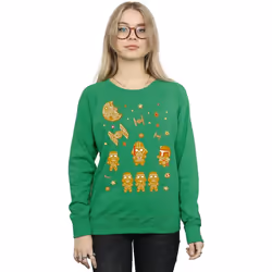 Star Wars - Sweat GINGERBREAD EMPIRE - Femme (Vert vif)