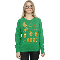 Star Wars - Sweat GINGERBREAD EMPIRE - Femme (Vert vif)