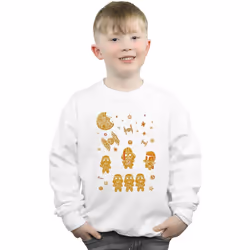 Star Wars - Sweat GINGERBREAD EMPIRE - Garçon (Blanc)