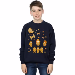 Star Wars - Sweat GINGERBREAD EMPIRE - Garçon (Bleu marine)