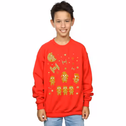 Star Wars - Sweat GINGERBREAD EMPIRE - Garçon (Rouge)