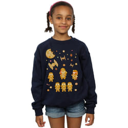 Star Wars - Sweat GINGERBREAD EMPIRE - Fille (Bleu marine)