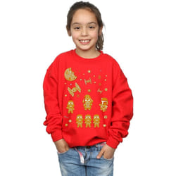 Star Wars - Sweat GINGERBREAD EMPIRE - Fille (Rouge)