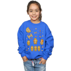 Star Wars - Sweat GINGERBREAD EMPIRE - Fille (Bleu roi)