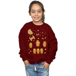 Star Wars - Sweat GINGERBREAD EMPIRE - Fille (Bordeaux)