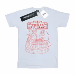 Disney - T-shirt LADY AND THE TRAMP THAT'S AMORE - Homme (Blanc)