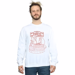 Disney - Sweat LADY AND THE TRAMP THAT'S AMORE - Homme (Blanc)