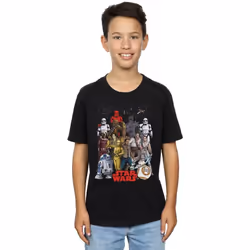 Star Wars - T-shirt THE RISE OF SKYWALKER - Garçon (Noir)