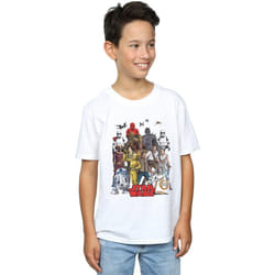 Star Wars - T-shirt THE RISE OF SKYWALKER - Garçon (Blanc)