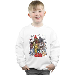 Star Wars - Sweat THE RISE OF SKYWALKER - Garçon (Blanc)
