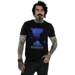 Disney - T-shirt FROZEN - Homme (Noir)