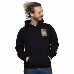 Star Wars - Sweat à capuche THE MANDALORIAN PRECIOUS CARGO - Homme (Noir)