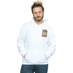 Star Wars - Sweat à capuche THE MANDALORIAN PRECIOUS CARGO - Homme (Blanc)