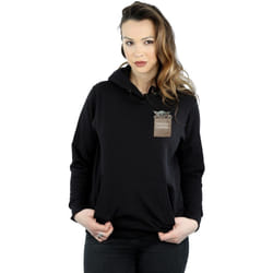 Star Wars - Sweat à capuche THE MANDALORIAN PRECIOUS CARGO - Femme (Noir)