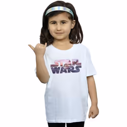 Star Wars - T-shirt THE MANDALORIAN THE CHILD - Fille (Blanc)