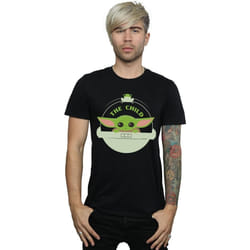 Star Wars - T-shirt THE MANDALORIAN THE CHILD - Homme (Noir)