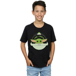 Star Wars - T-shirt THE MANDALORIAN THE CHILD - Garçon (Noir)