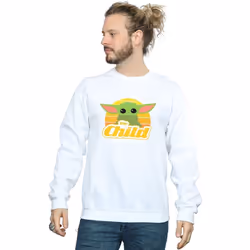 Star Wars - Sweat THE MANDALORIAN THE CHILD - Homme (Blanc)