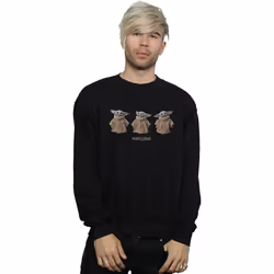 Star Wars - Sweat THE MANDALORIAN THE CHILD - Homme (Noir)
