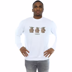 Star Wars - Sweat THE MANDALORIAN THE CHILD - Homme (Blanc)