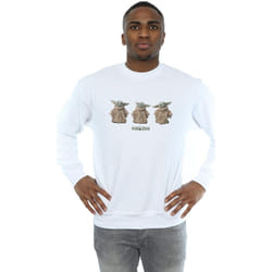 Star Wars - Sweat THE MANDALORIAN THE CHILD - Homme (Blanc)