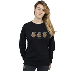 Star Wars - Sweat THE MANDALORIAN THE CHILD - Femme (Noir)