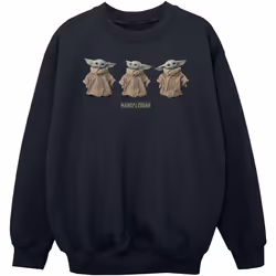 Star Wars - Sweat THE MANDALORIAN THE CHILD - Garçon (Noir)