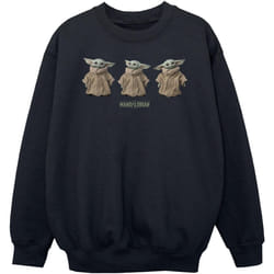 Star Wars - Sweat THE MANDALORIAN THE CHILD - Garçon (Noir)