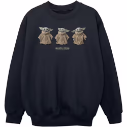 Star Wars - Sweat THE MANDALORIAN THE CHILD - Garçon (Noir)