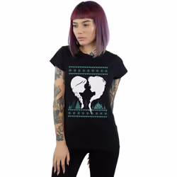 Disney - T-shirt FROZEN - Femme (Noir)