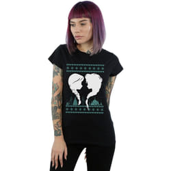 Disney - T-shirt FROZEN - Femme (Noir)