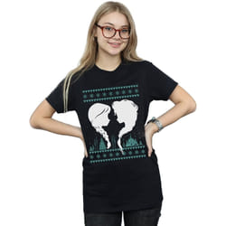 Disney - T-shirt FROZEN - Femme (Noir)
