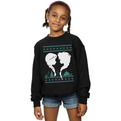 Disney - Sweat FROZEN - Fille (Noir)