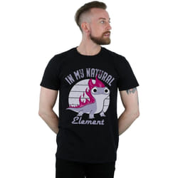 Disney - T-shirt FROZEN - Homme (Noir)