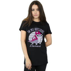 Disney - T-shirt FROZEN - Femme (Noir)
