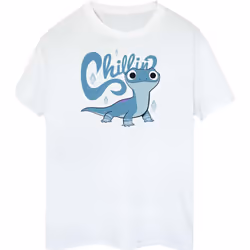 Disney - T-shirt FROZEN TOUGH - Femme (Blanc)