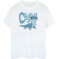 Disney - T-shirt FROZEN TOUGH - Femme (Blanc)