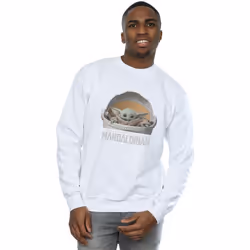 Star Wars - Sweat THE MANDALORIAN THE CHILD - Homme (Blanc)
