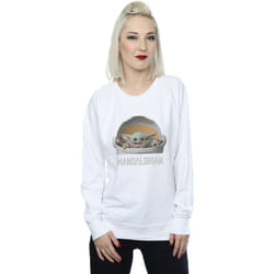Star Wars - Sweat THE MANDALORIAN THE CHILD - Femme (Blanc)