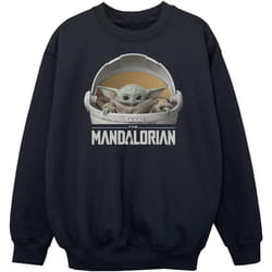 Star Wars - Sweat THE MANDALORIAN THE CHILD - Garçon (Noir)