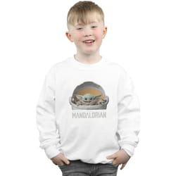 Star Wars - Sweat THE MANDALORIAN THE CHILD - Garçon (Blanc)