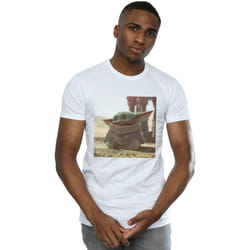 Star Wars - T-shirt THE MANDALORIAN THE CHILD - Homme (Blanc)