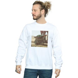 Star Wars - Sweat THE MANDALORIAN THE CHILD - Homme (Blanc)